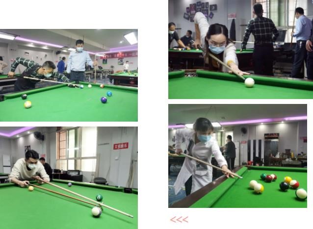 ok138太阳集团举行“喜迎二十大、一起向未来”职工台球赛